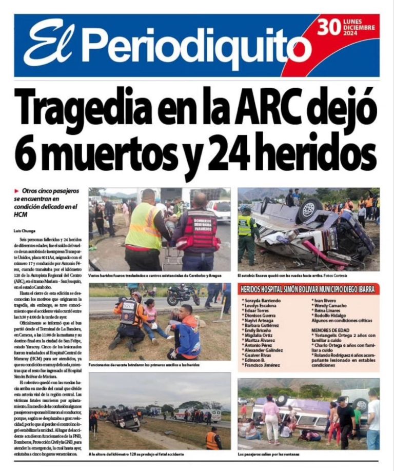 Edición impresa 30 12 El Periodiquito