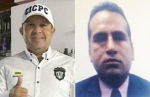 Comisario (Cicpc) Eduardo Henríquez y el inspector (Cicpc) Joel Amador, las víctimas.