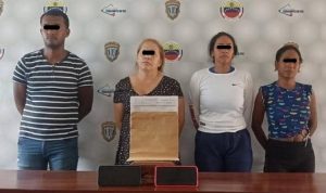 Los cuatro detenidos se encuentran a la orden de la Fiscalía