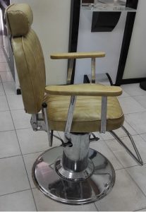 Usaba esta silla para atender a los pacientes