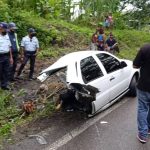 El conductor del carro particular perdió la vida