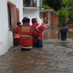 En Caracas las precipitaciones desbordaron el río Guaire