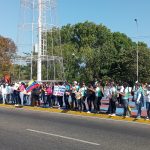 En el municipio Sucre también se unieron a la protesta