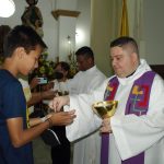 Los fieles acudieron a La Catedral de Maracay