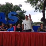 El alcalde Régulo La Cruz y otras autoridades presidieron el acto