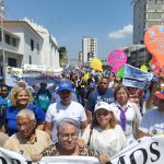 La protesta fue por toda la avenida Bolívar