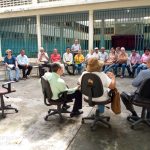 El conversatorio comenzó el viernes en la escuela Felipe Guevara Rojas de Maracay.