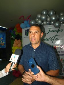 Leonardo Morales, gerente general del centro comercial Hyper Jumbo Mall
