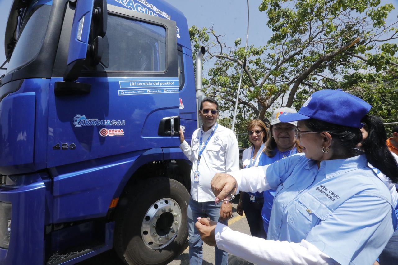 Aragua Gas adquirió una nueva unidad de transporte