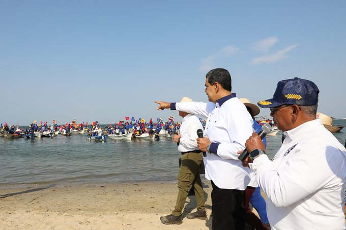 Maduro promete desde Maracaibo un “lago limpio y recuperado” para el 2030