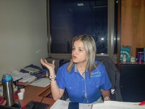 Fabiola Bermúdez, advirtió que abrieron el abanico pólizas de seguro Foto Rodolfo Gamarra.