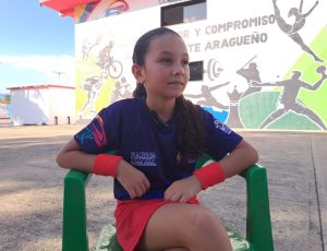 El talento y la madurez la posicionan una de las promesas del deporte aragüeño. Foto Reina Betancourt