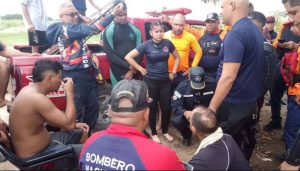 EL plan de acción para sacar el cuerpo de la laguna estuvo bajo la coordinación de Protección Civil FLA y Bomberos de Aragua