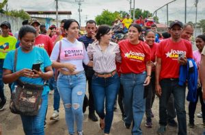Joana Sánchez, candidata a la gobernación elegida por las bases estructurales del PSUV