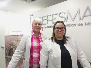 Licenciada Alicia Macero y la Dra Juliane Guevara “Siempre hay una luz al final del túnel”