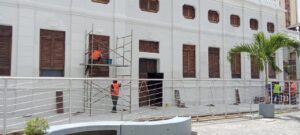 A pasos agigantados restauración del Teatro Ateneo de Maracay